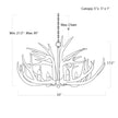 Regina Andrew Antler Chandelier