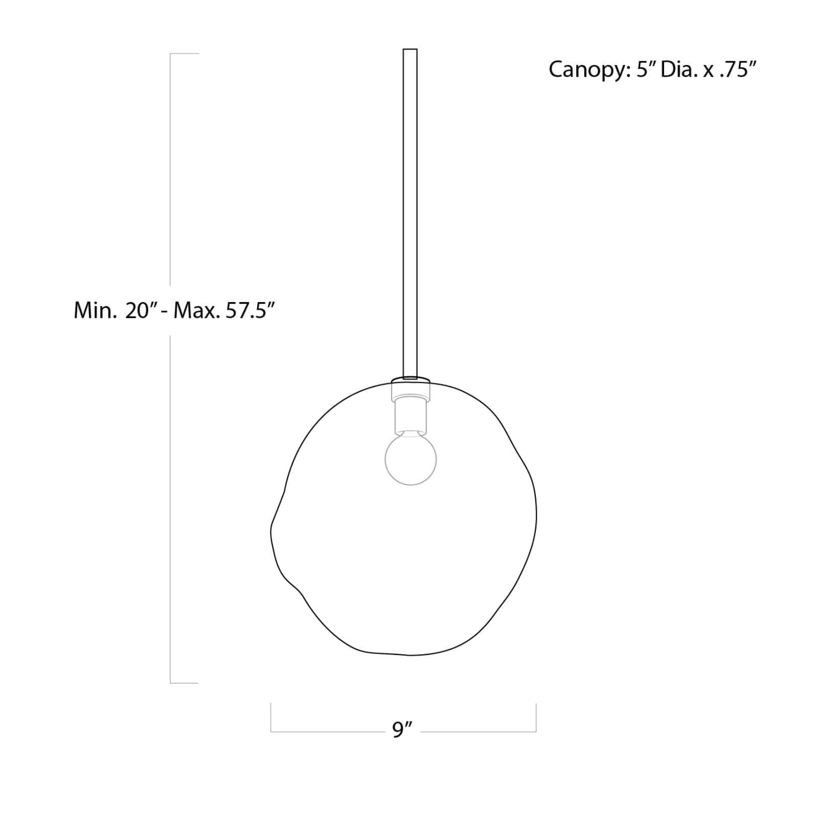 Regina Andrew Molten Large Pendant