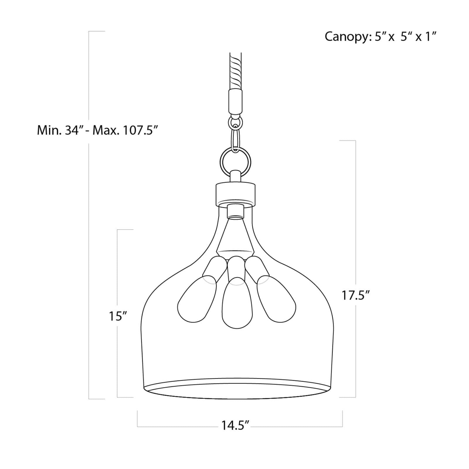 Regina Andrew Demi John Pendant