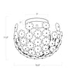 Regina Andrew Charlotte Semi Flush Mount