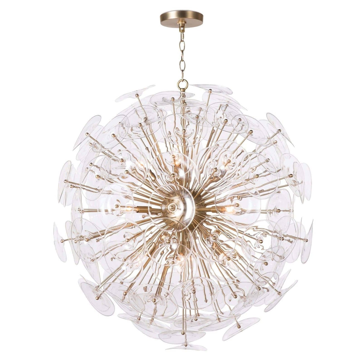 Poppy Large Glass Chandelier