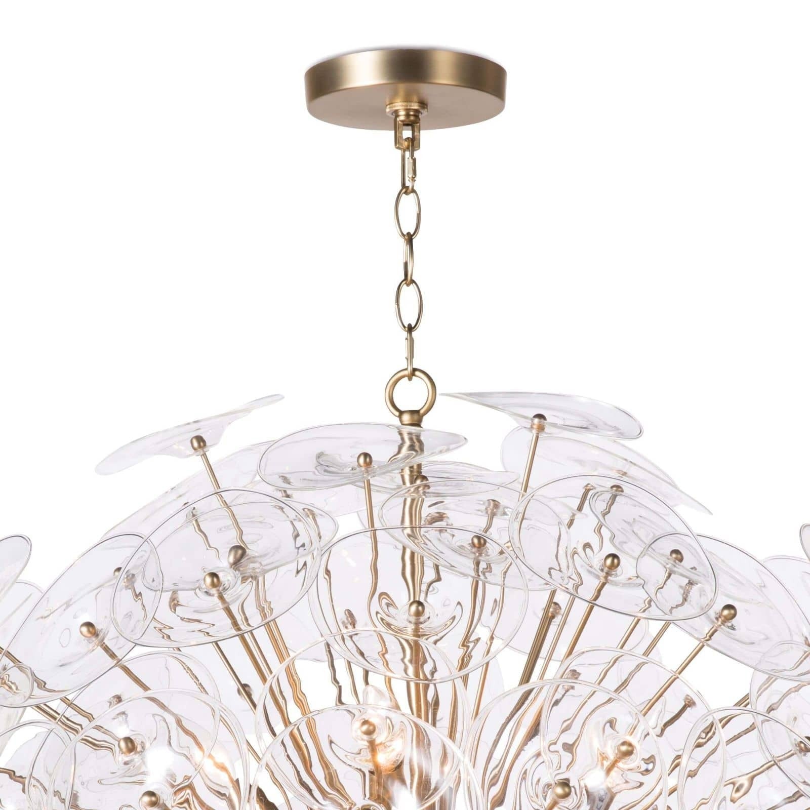 Poppy Large Glass Chandelier