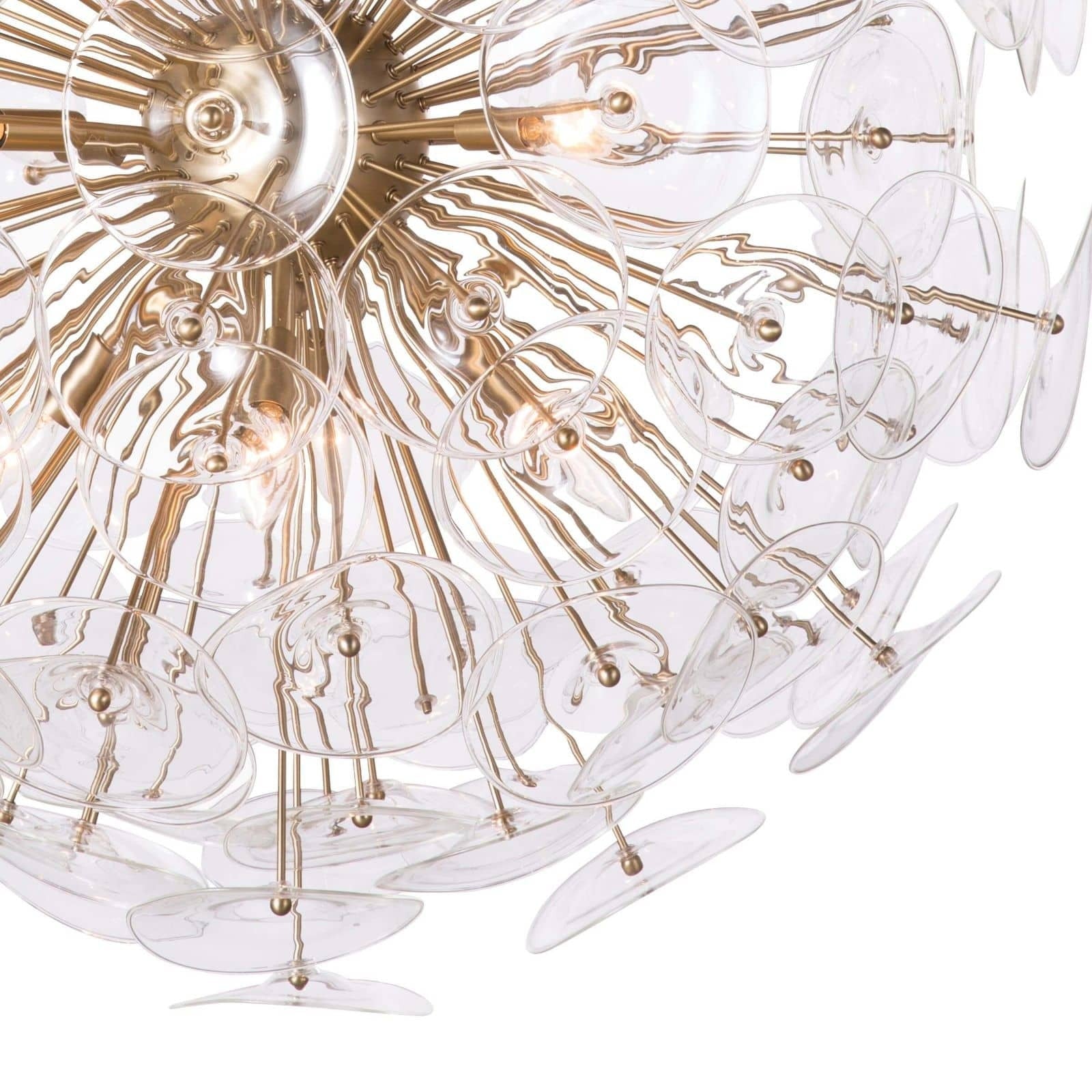 Poppy Large Glass Chandelier