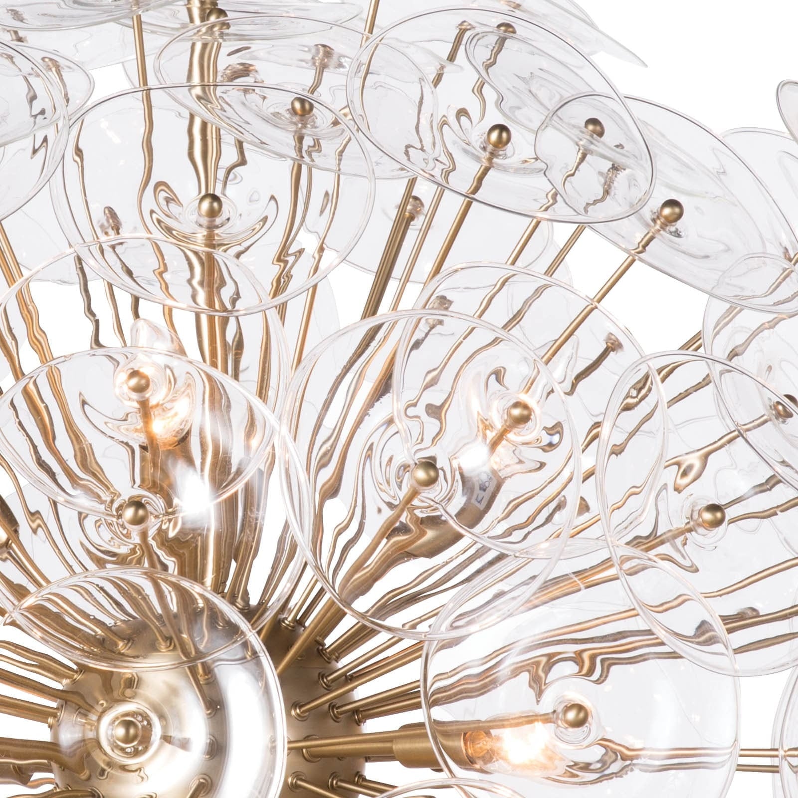Poppy Large Glass Chandelier