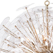 Poppy Large Glass Chandelier