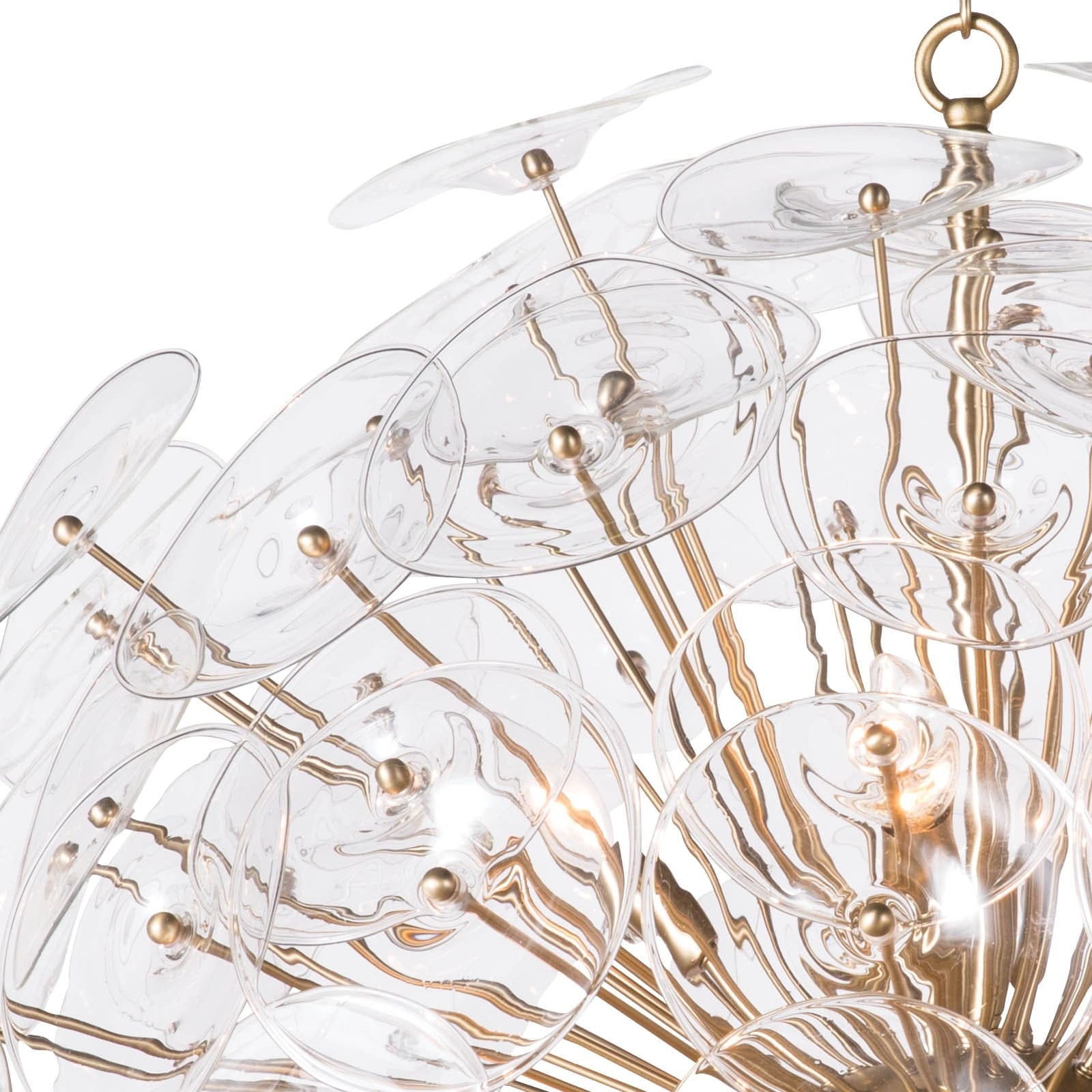Poppy Large Glass Chandelier