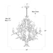 Regina Andrew Trillium Chandelier