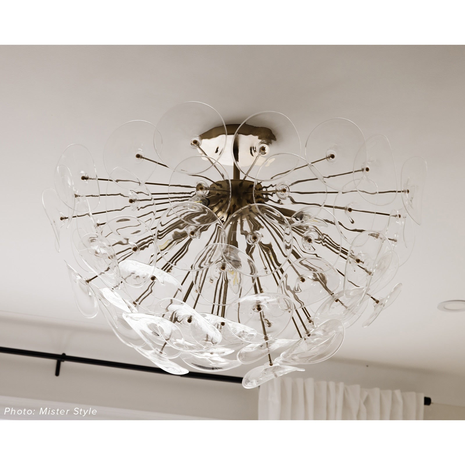 Regina Andrew Poppy Glass Semi Flush Mount