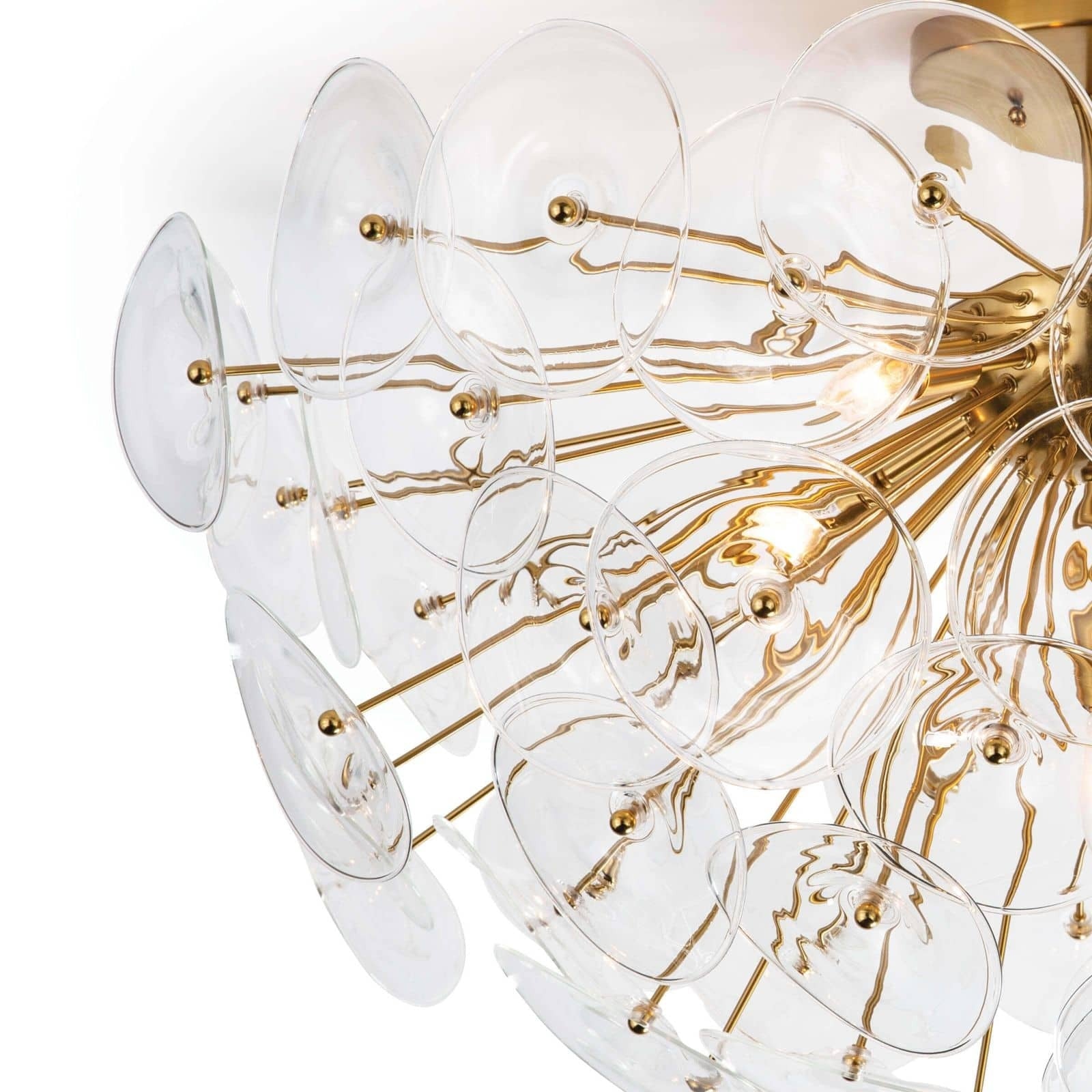 Regina Andrew Poppy Glass Semi Flush Mount