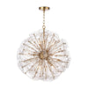 Poppy Glass Small Chandelier