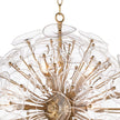 Poppy Glass Small Chandelier