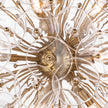 Poppy Glass Small Chandelier