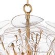 Poppy Glass Small Chandelier
