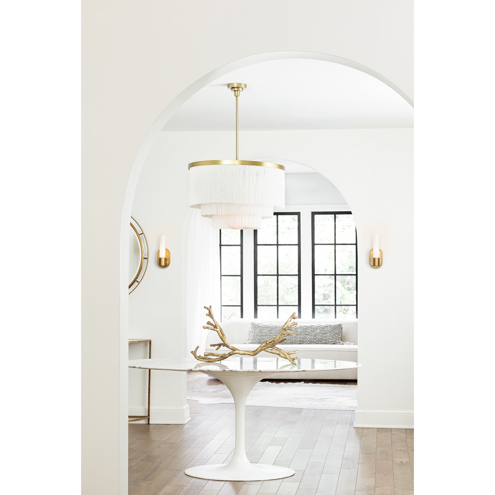 Regina Andrew Cabaret Fringe Chandelier