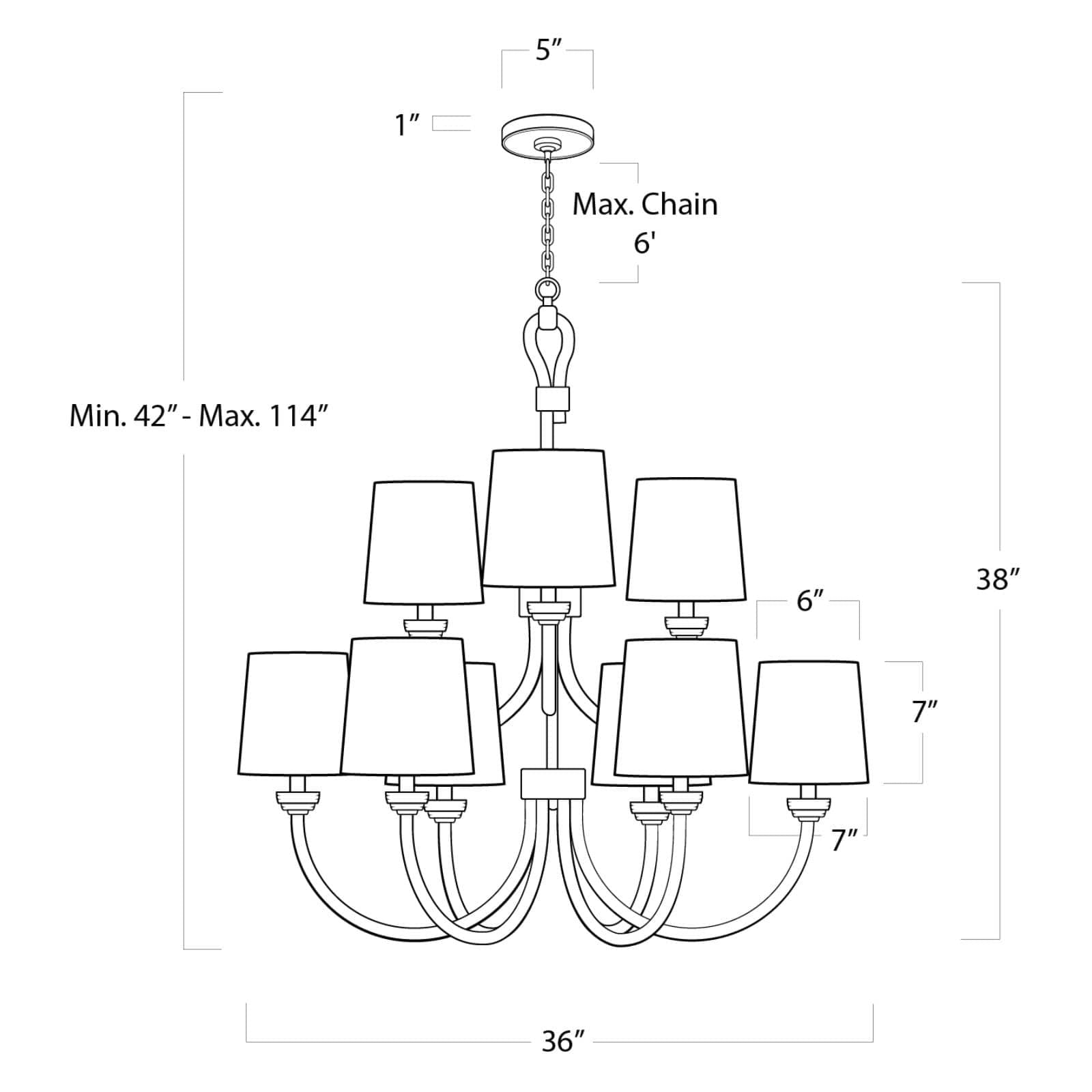 Regina Andrew Bimini Chandelier