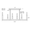 Wolfe Linear Chandelier