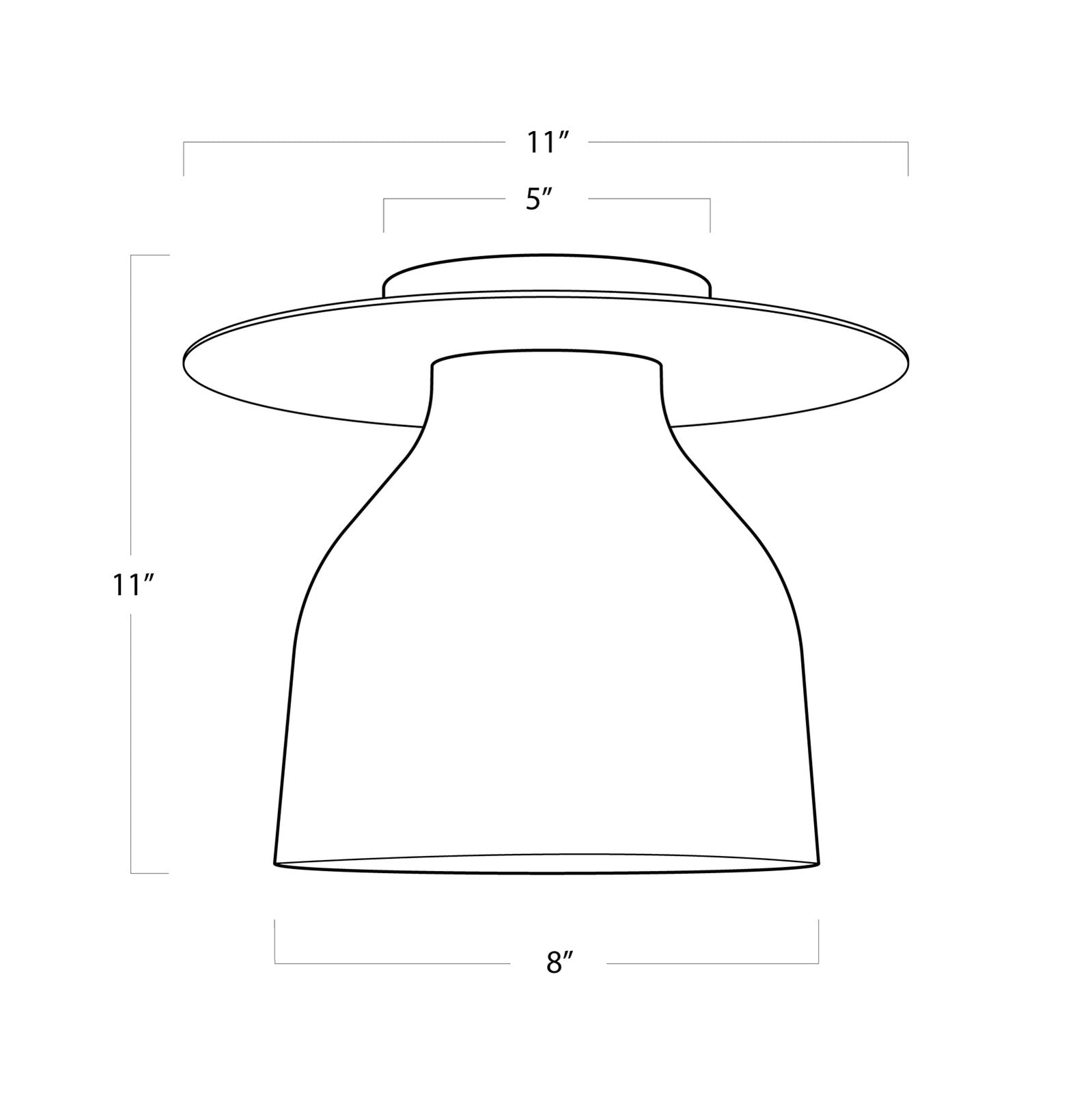 Regina Andrew Mixer Flush Mount