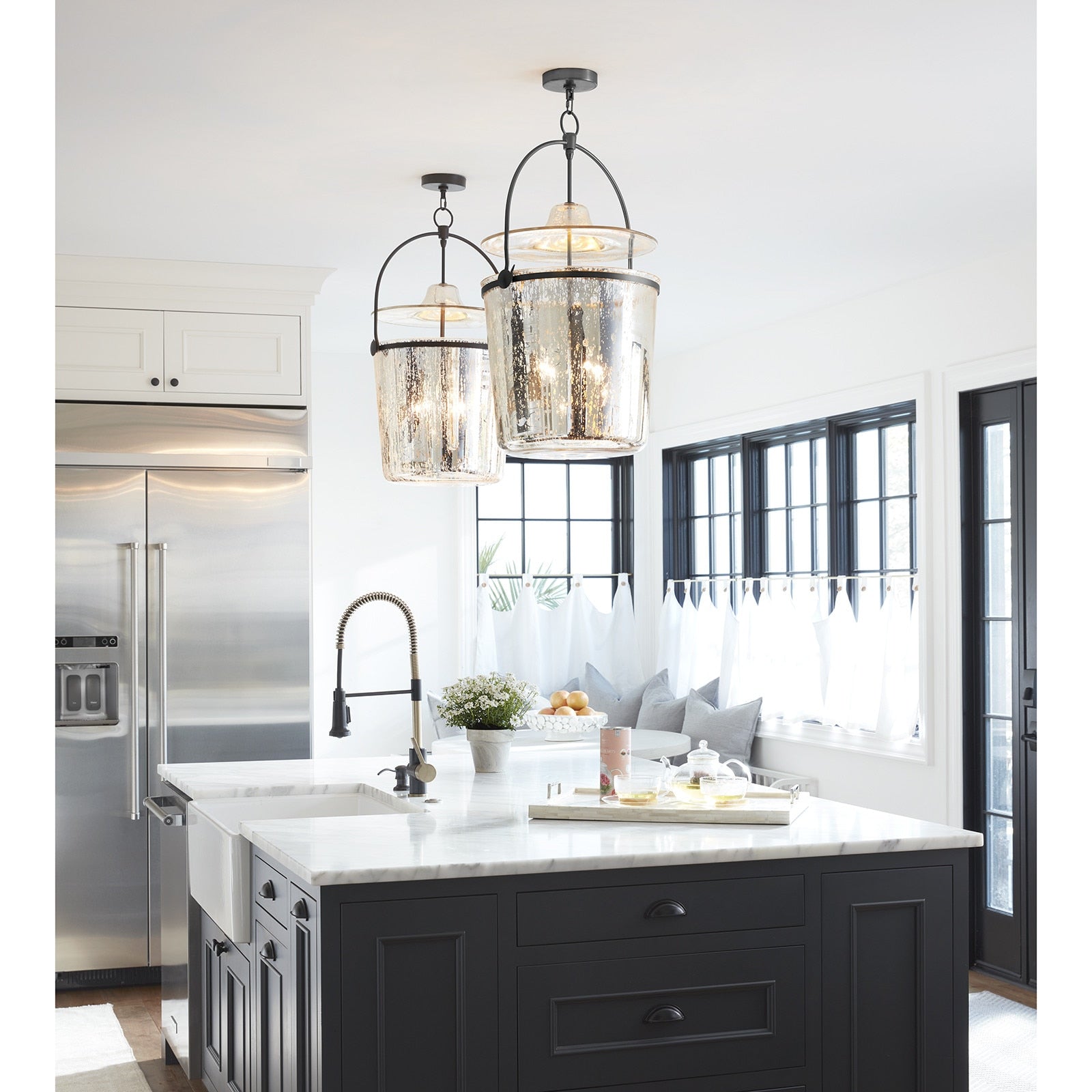 Emerson Bell Jar Oil Rubbed Bronze Pendant