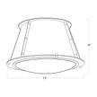 Regina Andrew  French Maid Flush Mount