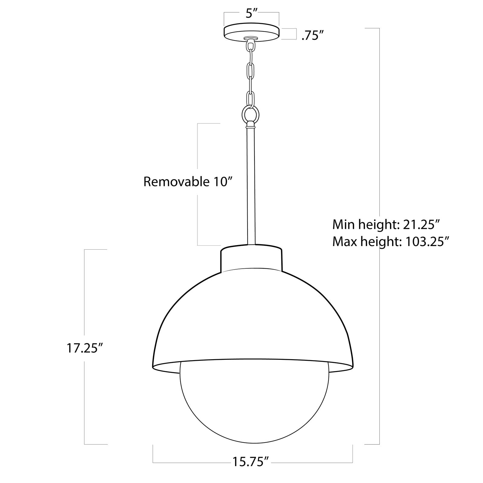 Regina Andrew  Montreux Pendant