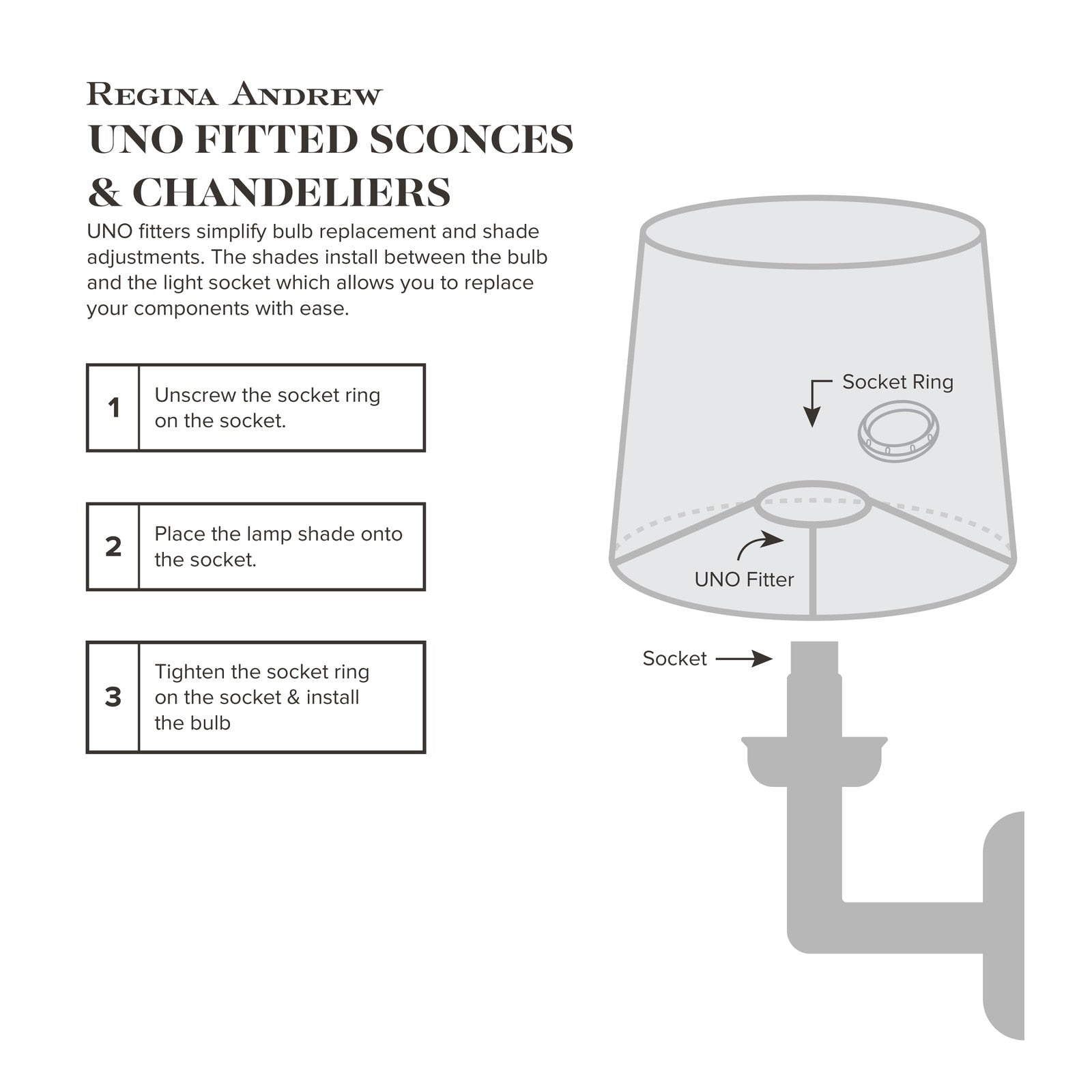 Regina Andrew  Treble Chandelier