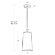 Regina Andrew  Hattie White Pendant