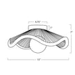 Regina Andrew Provence Cafe Flush Mount