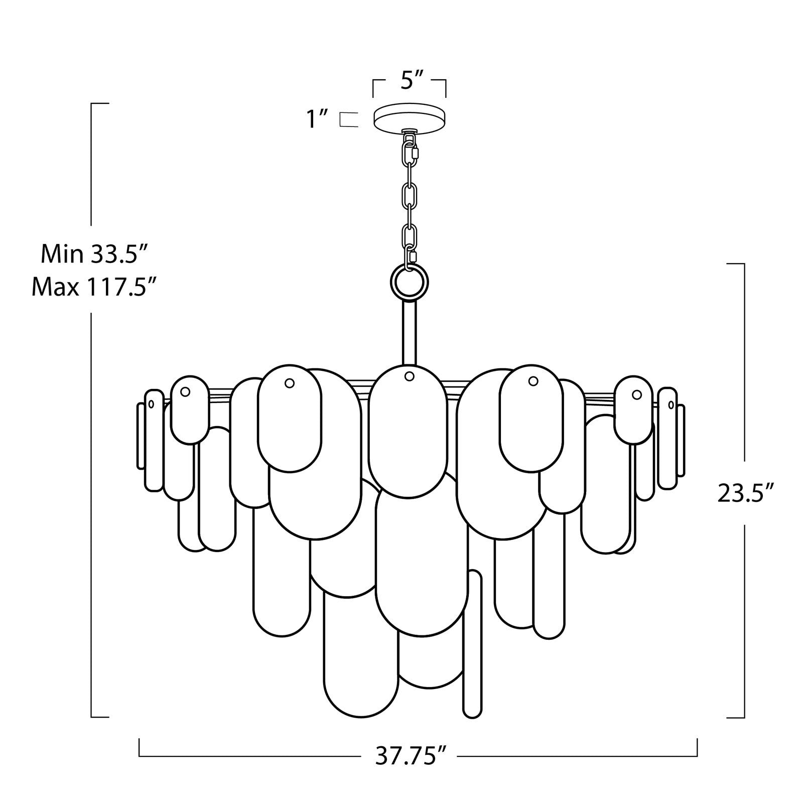 Regina Andrew  Echo Chandelier