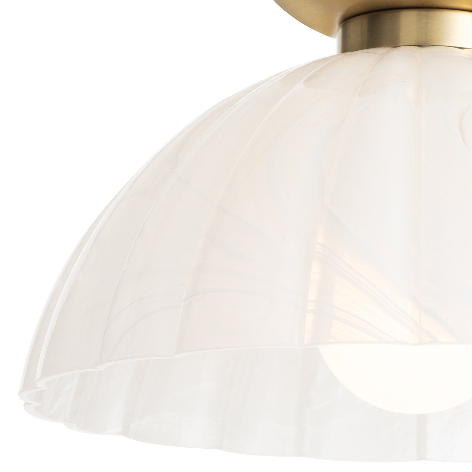 Regina Andrew  Dariel Glass Flush Mount
