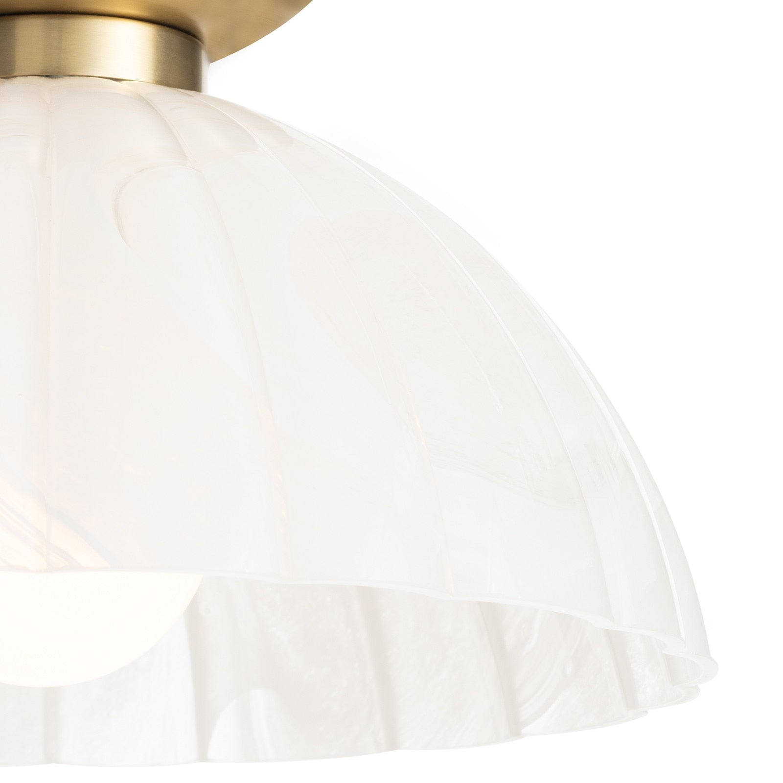 Regina Andrew  Dariel Glass Flush Mount