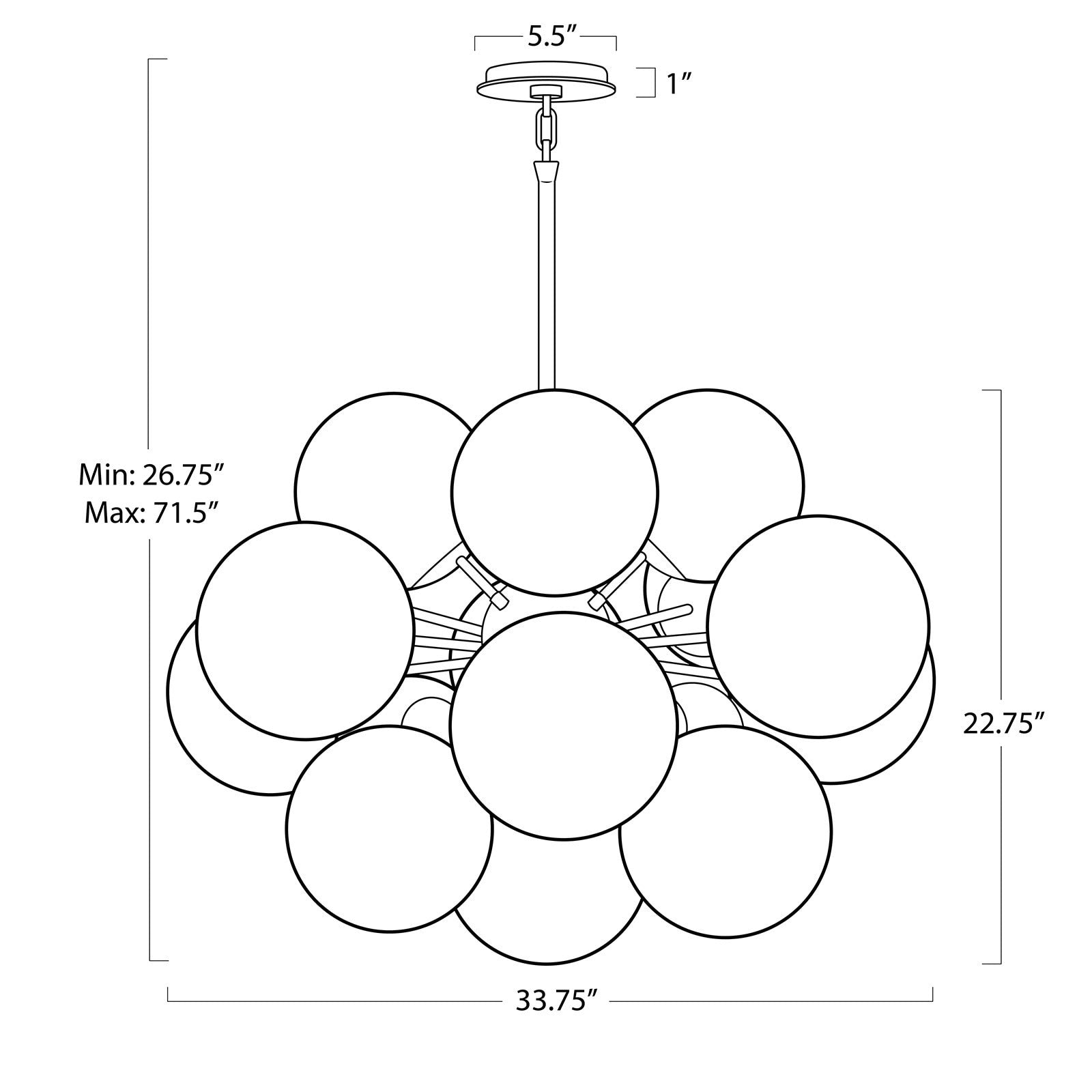 Regina Andrew Shine Chandelier