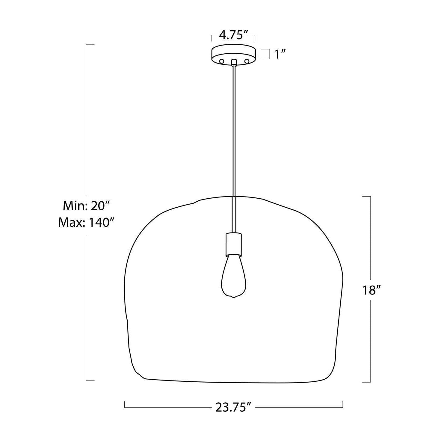Regina Andrew Selene Natural Pendant