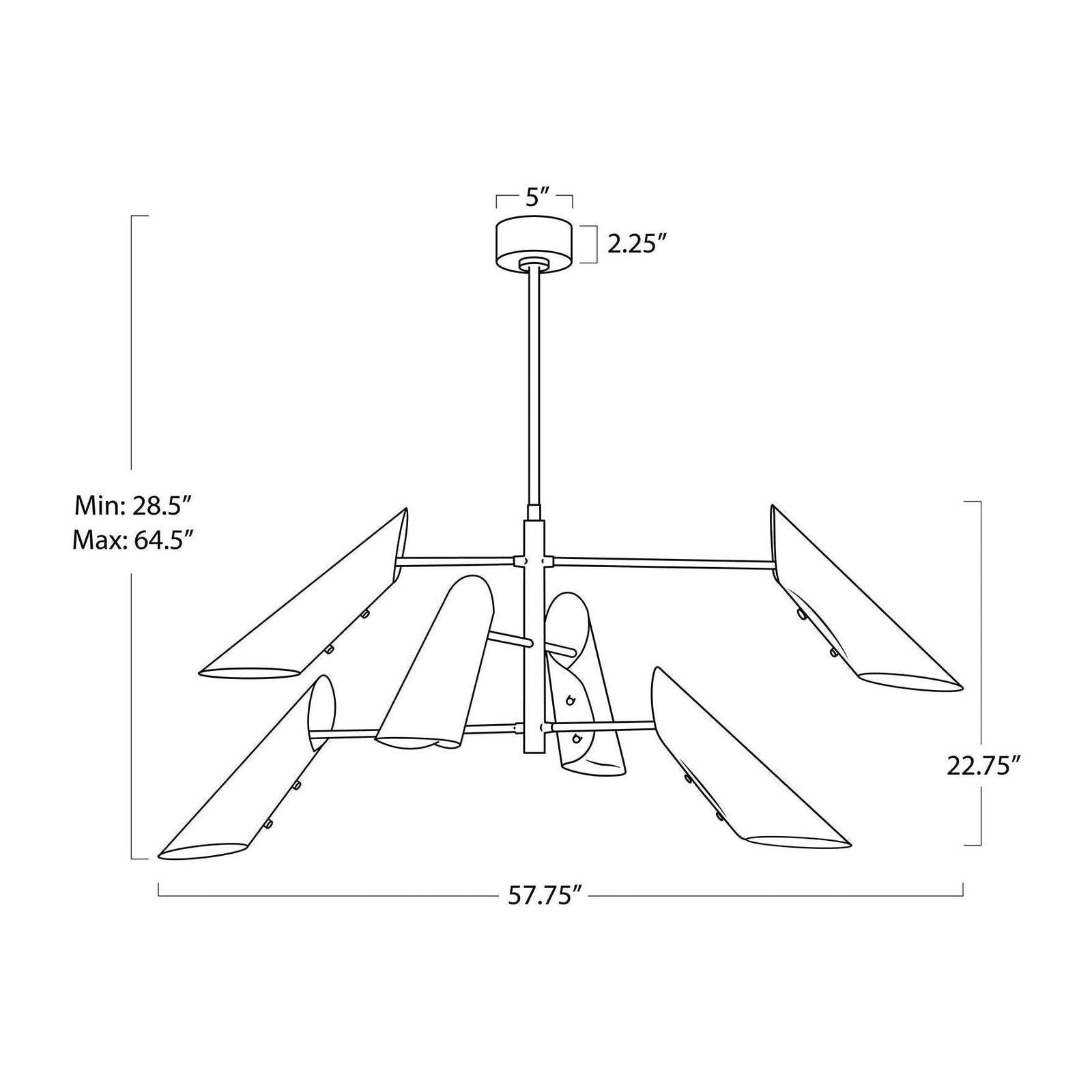 Regina Andrew Vest Chandelier