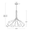 Regina Andrew Mousseaux Chandelier