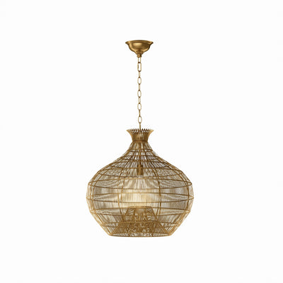 Regina Andrew Cupola Brass Metal Pendant