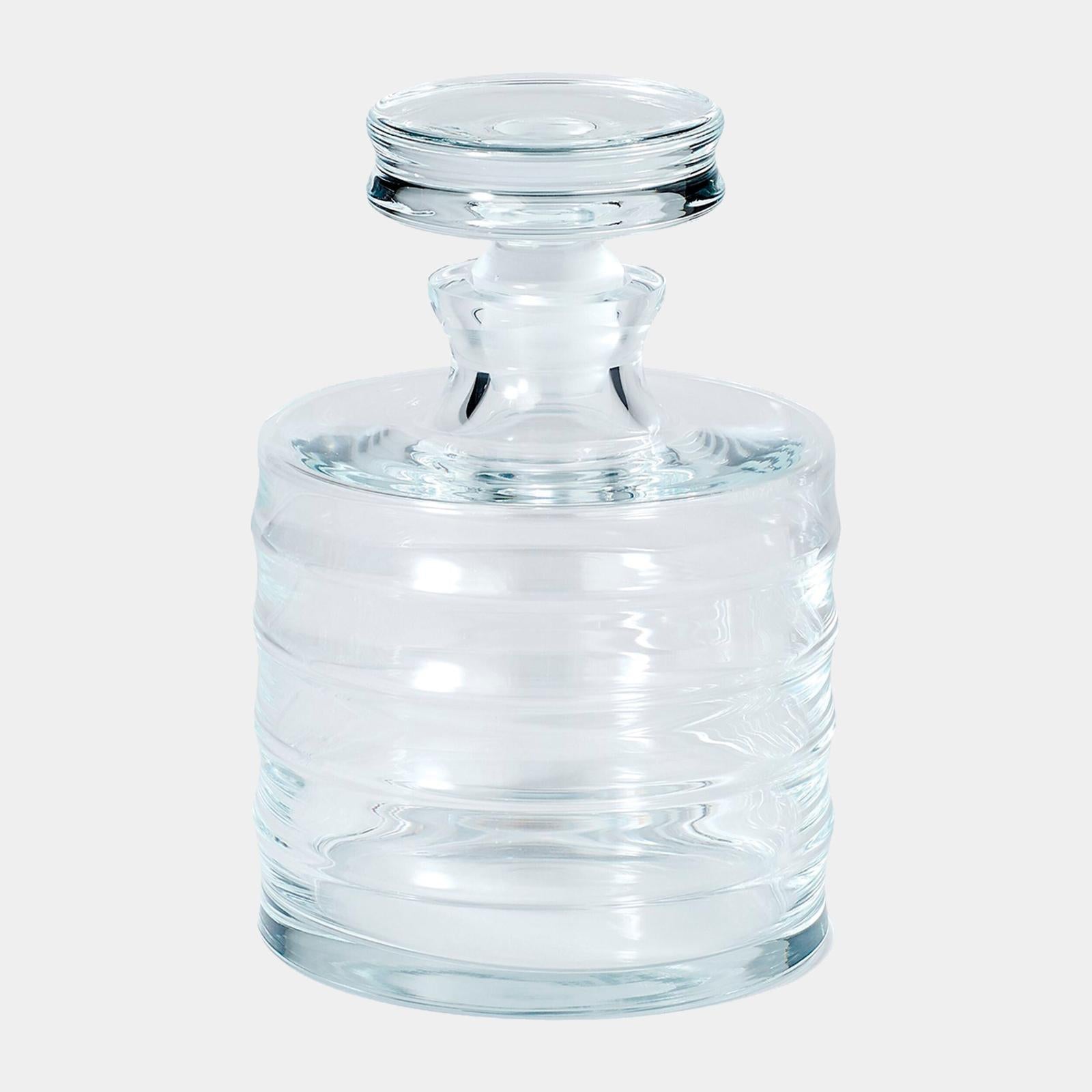 Global Views Ribbed Decanter