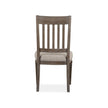 Magnussen Home Lancaster Dovetail Grey Upholstered Side Chair Set of 2