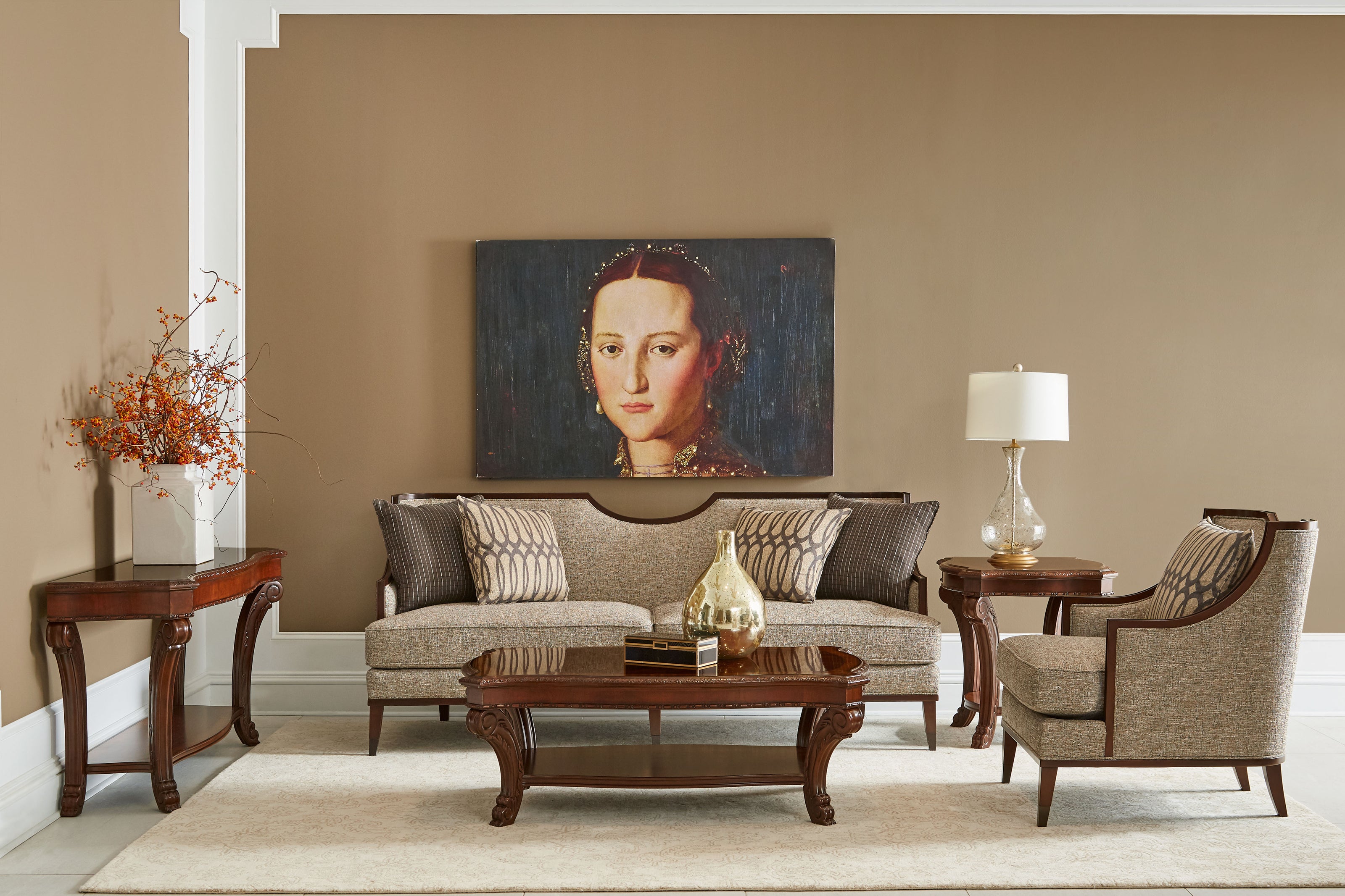 ART Furniture Intrigue Harper Mineral Matching Chair