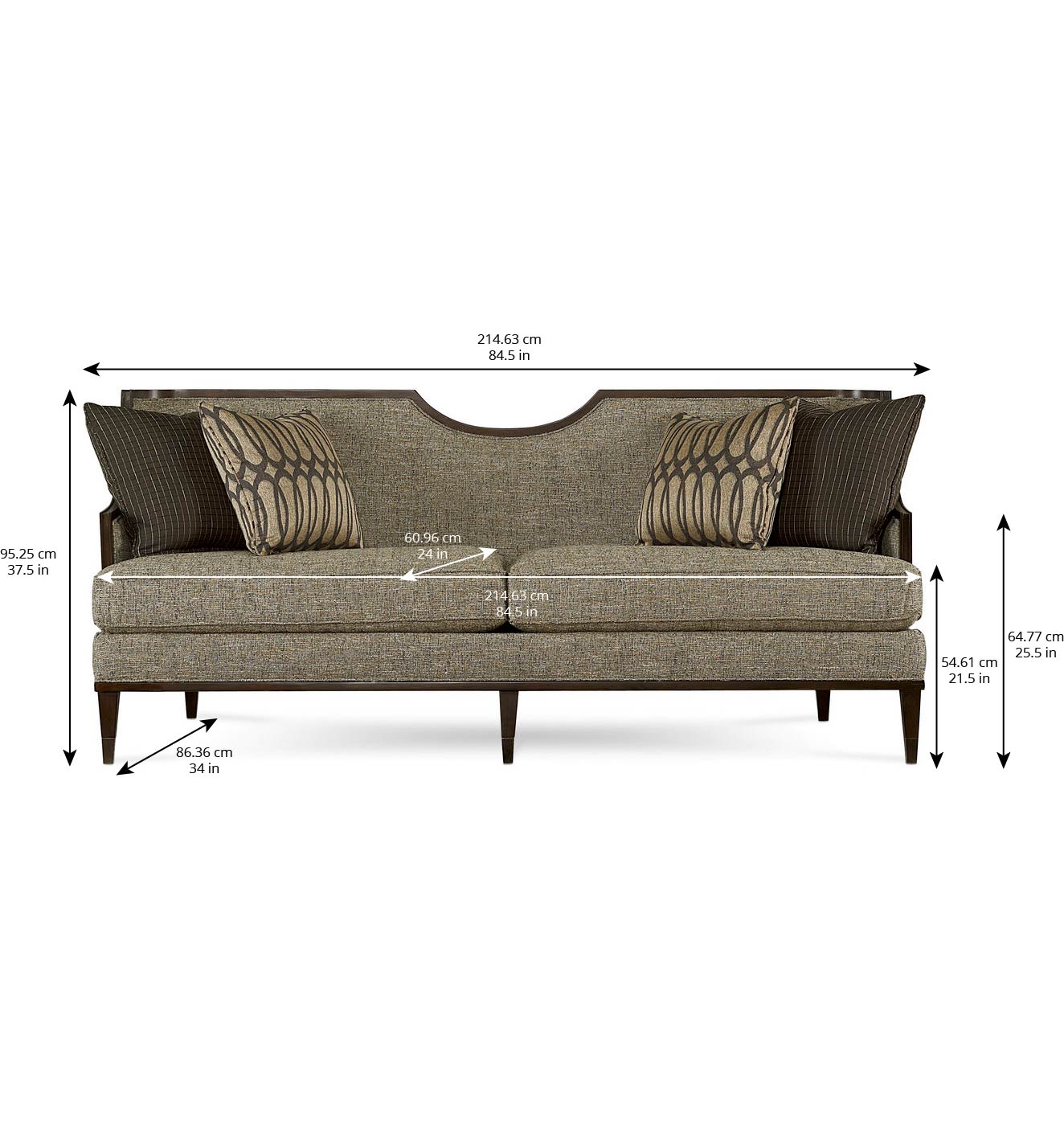 ART Furniture Intrigue Harper Mineral Sofa