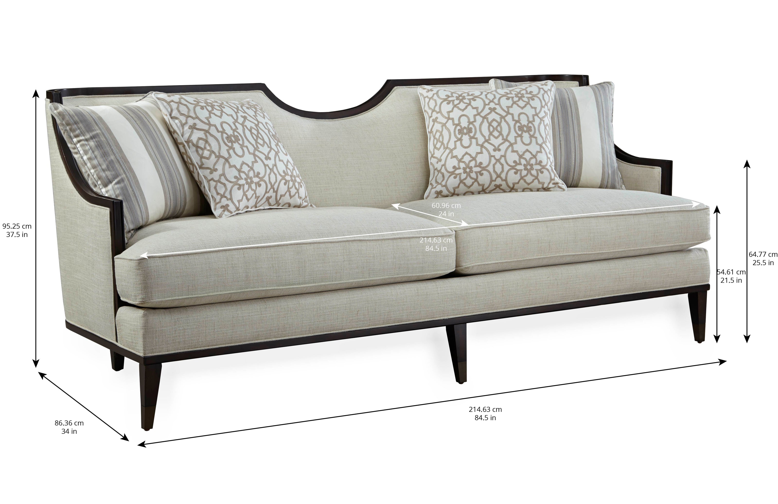 ART Furniture Intrigue Harper Ivory Sofa