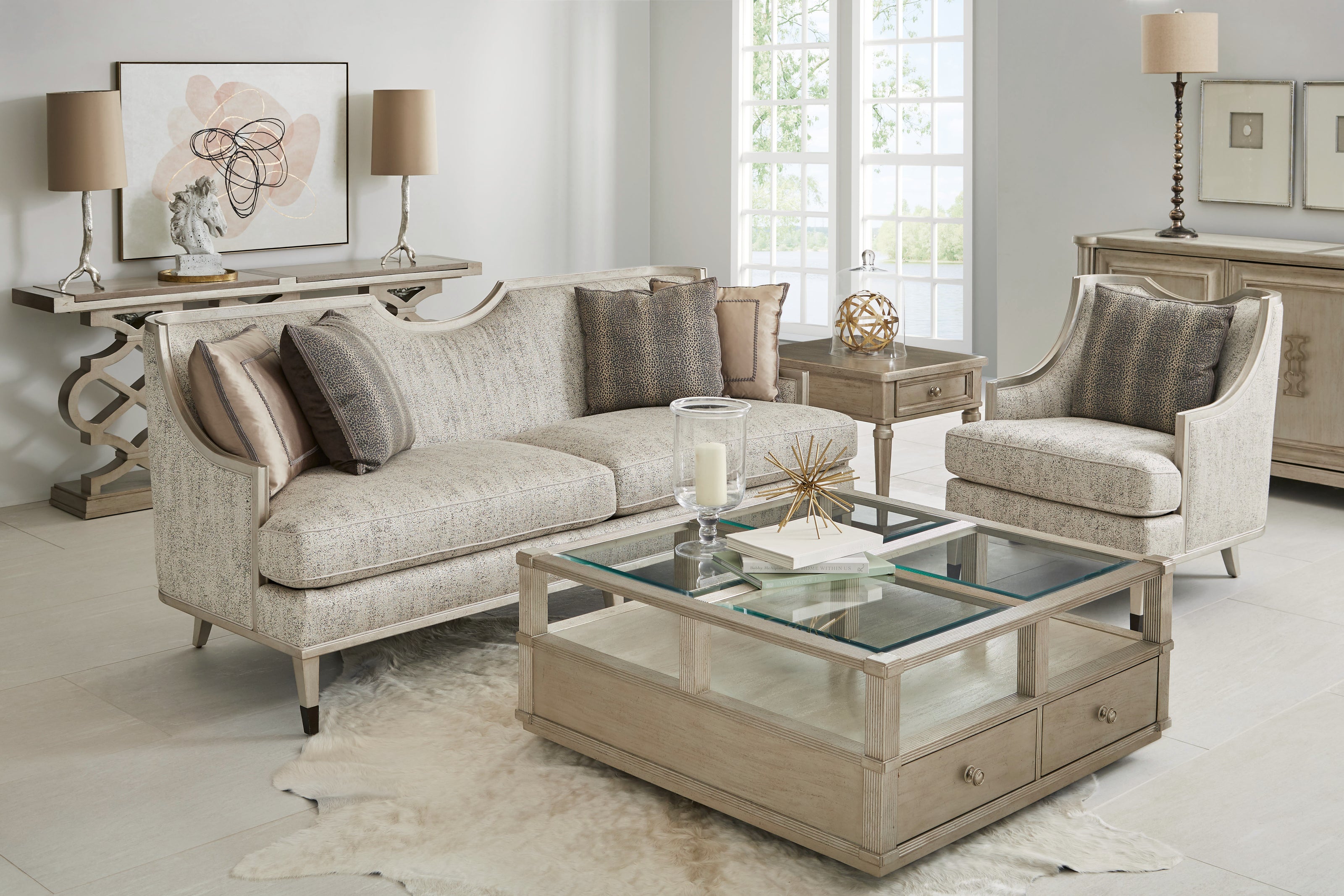 ART Furniture Intrigue Harper Bezel Sofa