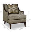 ART Furniture Intrigue Harper Mineral Matching Chair