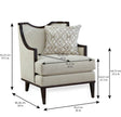 ART Furniture Intrigue Harper Ivory Matching Chair