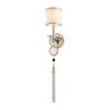 Corbett Bliss 1 Light Warm Silver Leaf Wall Sconce Wall Light