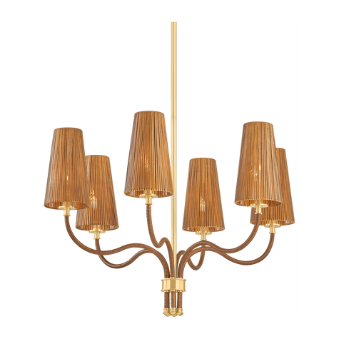 Hudson Valley Lighting Atwood 6 Light Chandelier Ceiling Light
