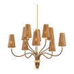 Hudson Valley Lighting Atwood 10 Light Chandelier Ceiling Light
