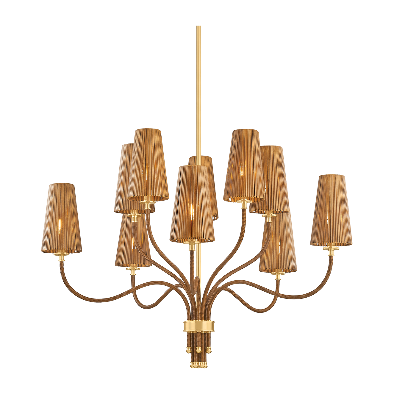 Hudson Valley Lighting Atwood 10 Light Chandelier Ceiling Light
