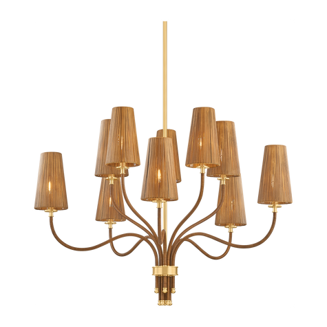 Hudson Valley Lighting Atwood 10 Light Chandelier Ceiling Light