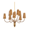 Hudson Valley Lighting Atwood 10 Light Chandelier Ceiling Light