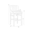 Sunpan Halden Barstool